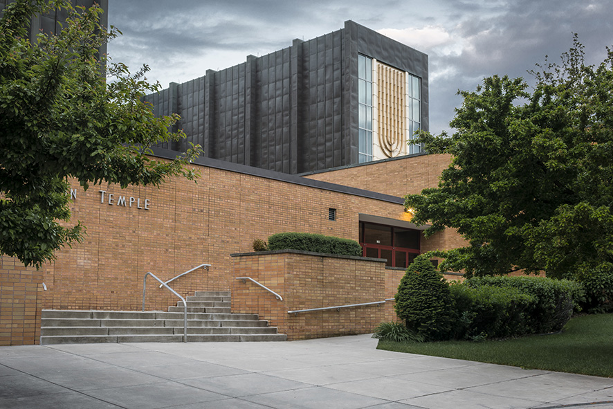 Minnesota, Mount Zion Temple in Saint Paul, eingeweiht 1954, 
Fotograf: © Michael Craig Palmer, 2013