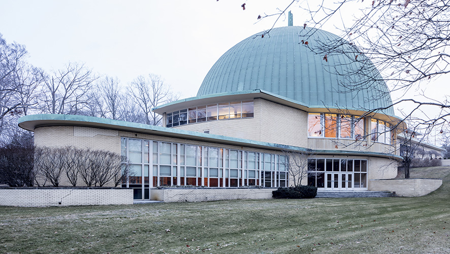 Cleveland, Ohio, Park Synagogue, eingeweiht 1954, 
Fotograf: © Michael Craig Palmer, 2013